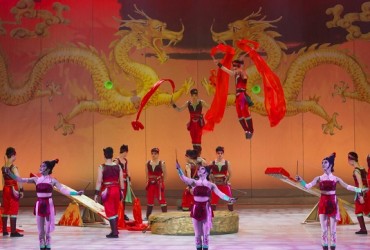 Gran circo acrobático de China